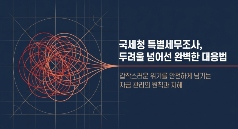 국세청 특별세무조사 착수 이유와 대응 방법