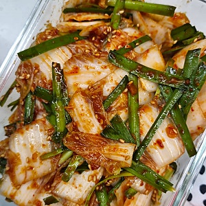 알배추 겉절이 레시피 ㅣ 40분 절여 아삭하게 만드는 초간단 겉절이