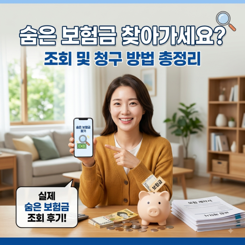 보험금 찾아가세요? 숨은 보험금 조회 방법과 청구하는 법 총정리