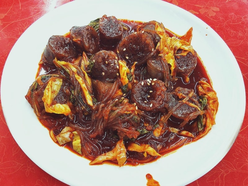 이수역 즉석떡볶이 맛집 애플하우스 3인자 순대볶음