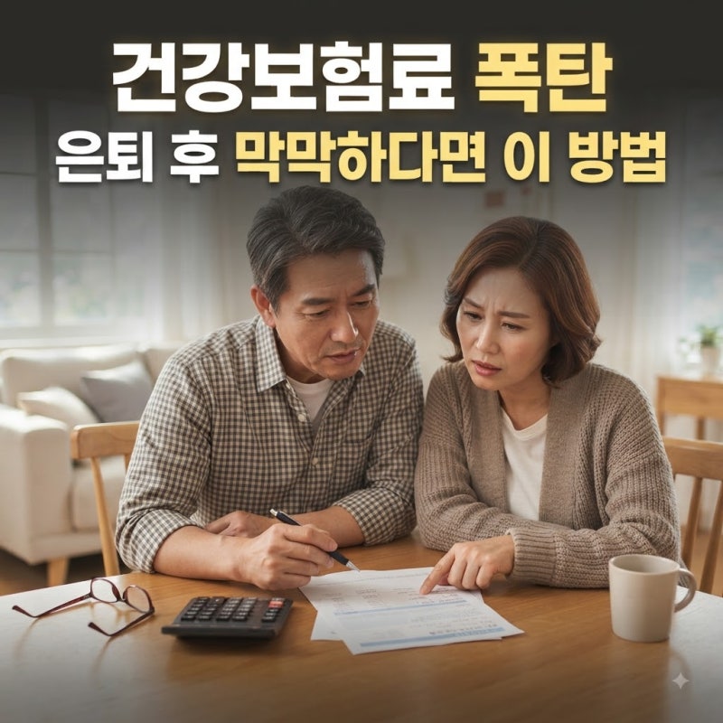 퇴직 후 건강보험료 폭탄 피하기: 건보료 낮추는 7가지 방법