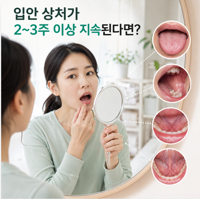 구강암 초기증상, 입안·혀·잇몸에 나타나는 위험 신호 7가지