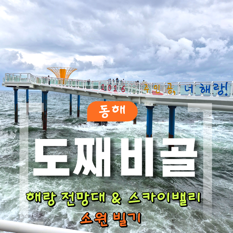 [명소] 동해 묵호항 가볼만한곳｜소원을 비는 도째비골 해랑 전망대부터 스카이 밸리까지