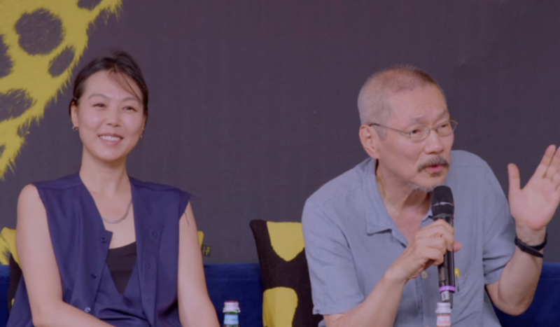 홍상수 김민희 부모 해외 공개 출산 후 첫 공식석상, 수유·이유식 하며 찍은 복귀작