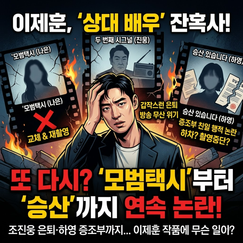Lee Je-hoon, why again? Following Jo Jin-woong and Lee Na-eun, now the controversy over Ha Young's great-grandfather