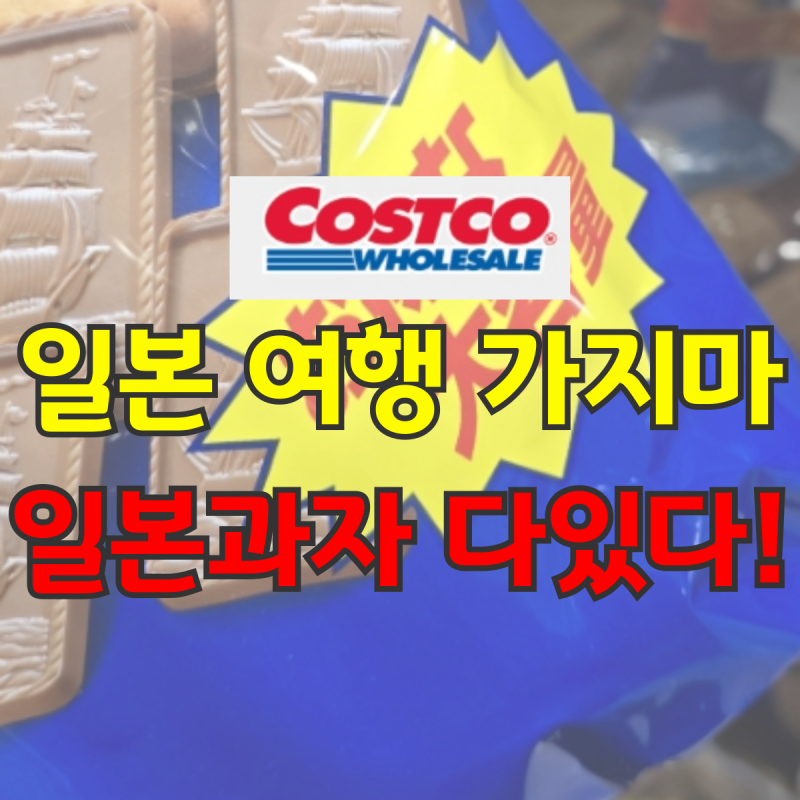 코스트코 일본과자 신상과자 추천 4가지, 키노코노야마부터 랑그드샤까지