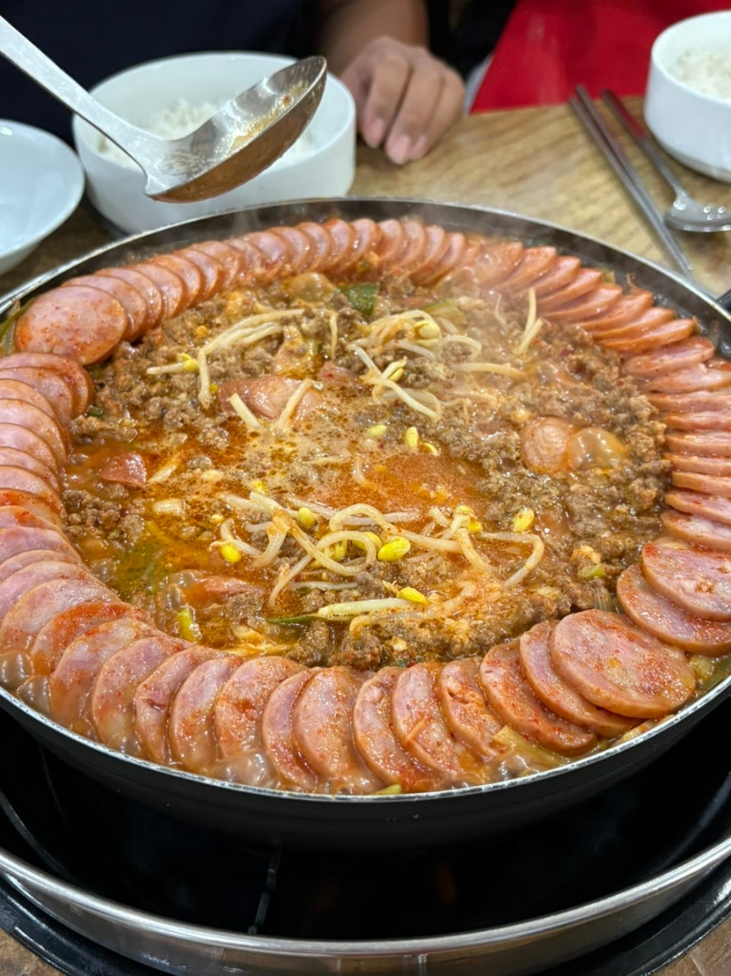 수원 인계동 부대찌개 맛집 이나경송탄부대찌개 주차, 포장, 주말 웨이팅
