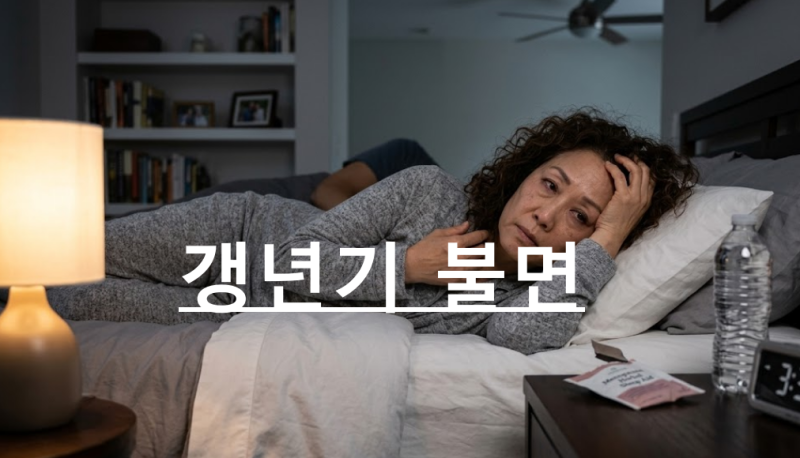 갱년기 불면증과 안면홍조? 폐경(완경) 증상부터 식이요법·관리법 총정리