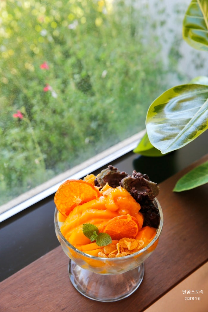 제주애플망고빙수 만들기 체험 제주 애월 제이샘