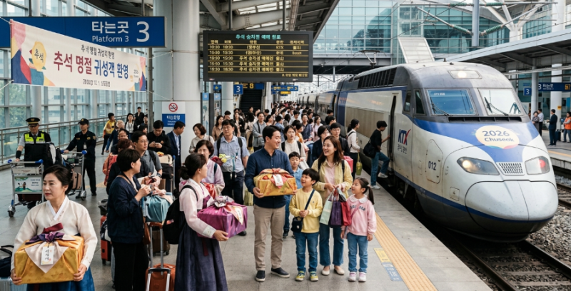 2026년 추석 명절 코레일 승차권 비대면 예매 완벽 종합 가이드 & 바로가기