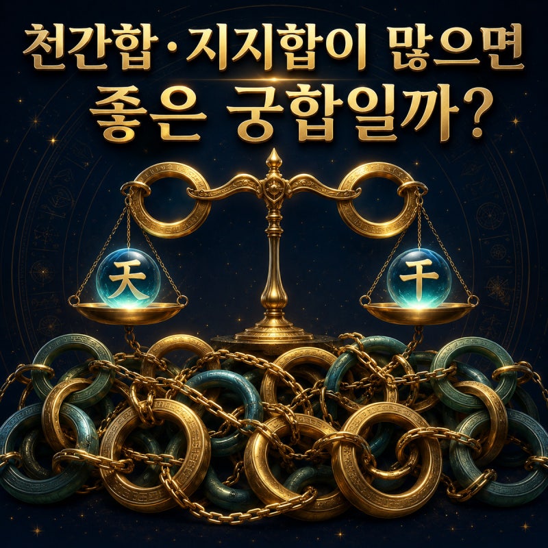 천간합과 지지합이 많으면 좋은 궁합일까?