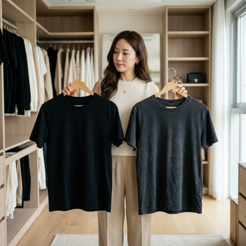 검은 옷 세탁할 때 찬물이 좋은 이유, 색 바램 줄이는 7가지 방법