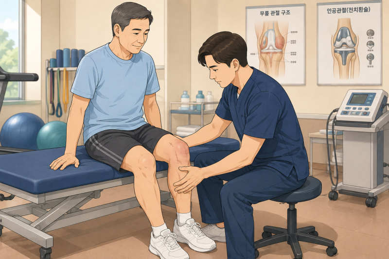 무릎 인공관절 수술 후 재활, 무엇부터 시작해야 할까?