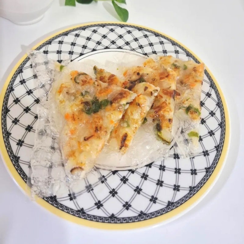 라이스페이퍼로 만드는 맛있는 새우만두/새우전 만들기
