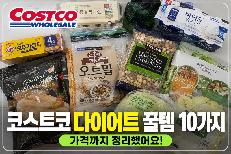 코스트코 갔다가 이것만 샀어요! 살 빼는 사람들을 위한 다이어트 추천템 TOP10