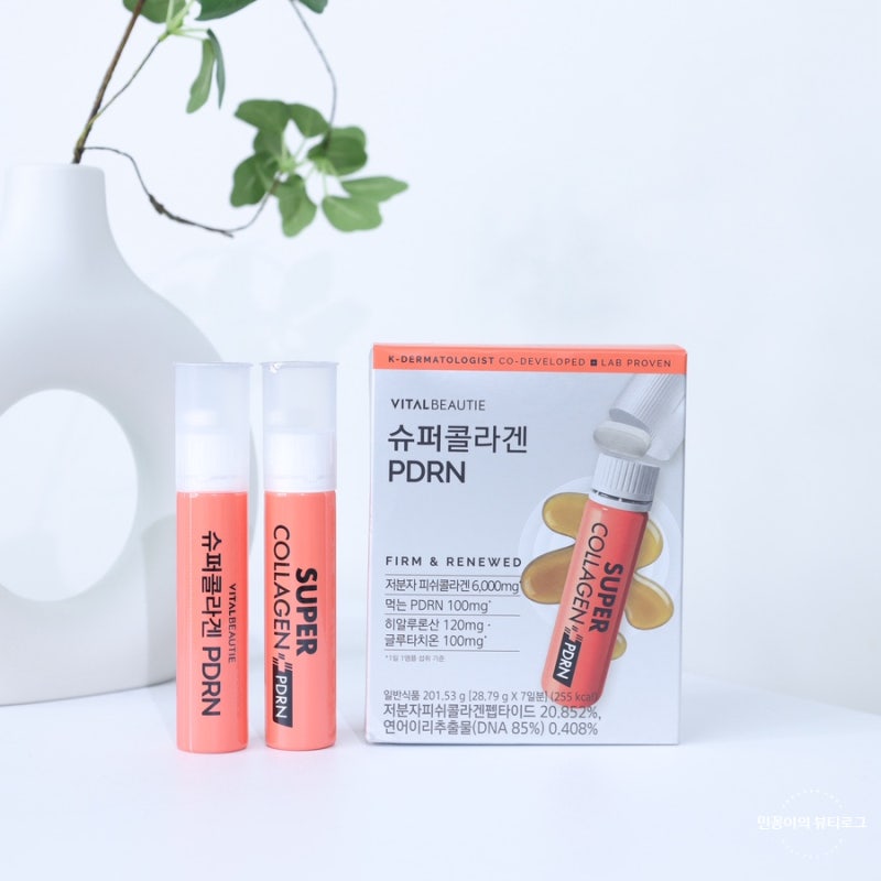 먹는 PDRN 추천 바이탈뷰티 고함량 콜라겐 슈퍼콜라겐 PDRN, 3040 관리 루틴