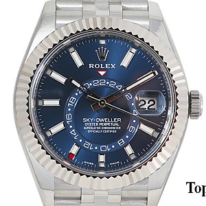 롤렉스 스카이드웰러 스틸 청판 42mm 326934