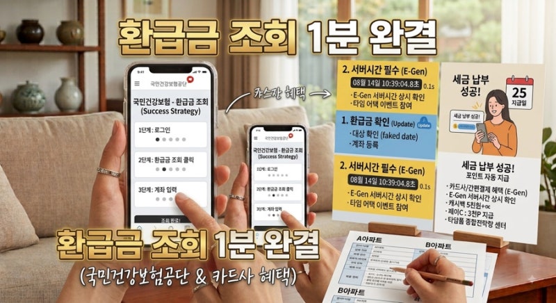 2026 건강보험 본인부담상한제 환급금 조회 방법! 8월 안내문 발송 전 1분 신청 팁