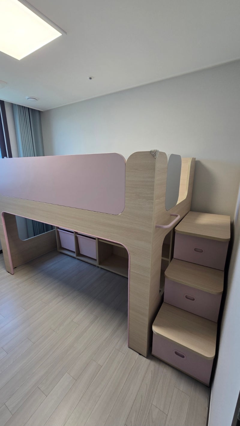 아산 한샘 벙커침대 이전 설치｜2단에서 1단으로 완벽한 구조변경