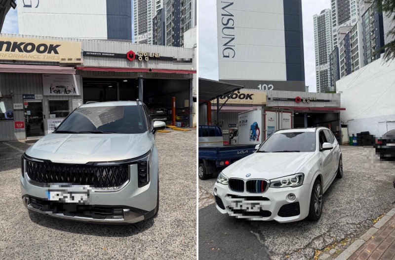 BMW X3 + 카니발 디젤 엔진오일 교환비용｜ZIC X10 LS 11L 직접 구매 후 공임나라 교체