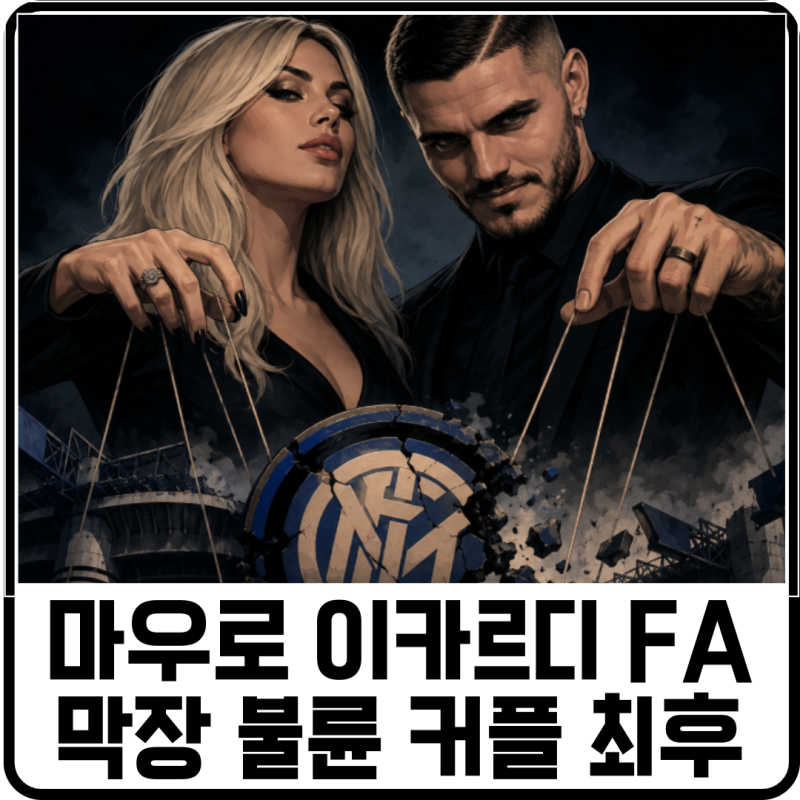 마우로 이카르디 FA, 완다 나라와 막장 불륜 커플의 최후
