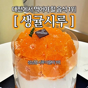 성심당 생귤시루 후기, 가격 등 총정리