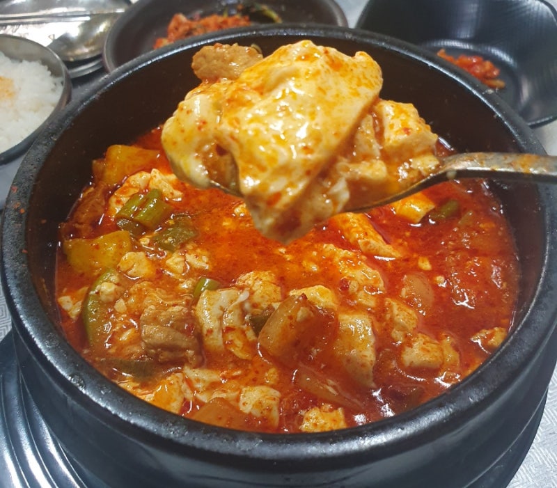 순두부찌개 끓이는법 돼지고기 순두부찌개 양념 레시피