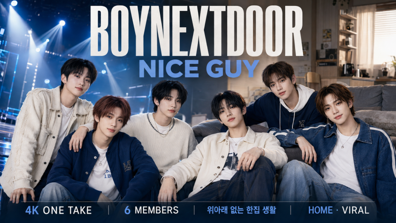 "보이넥스트도어 'Nice Guy' 원테이크부터 합숙 예능까지, 멤버 6인 총정리"