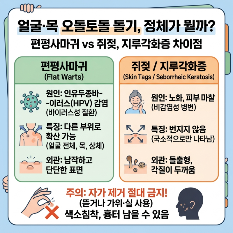 잠실 편평사마귀 제거 비용과 로담한의원 치료법 한 번에 확인하기!