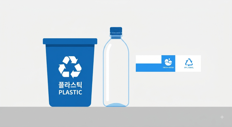 페트병 라벨 깔끔하게 분리배출하는 방법, 끈적임 없이 제거하기
