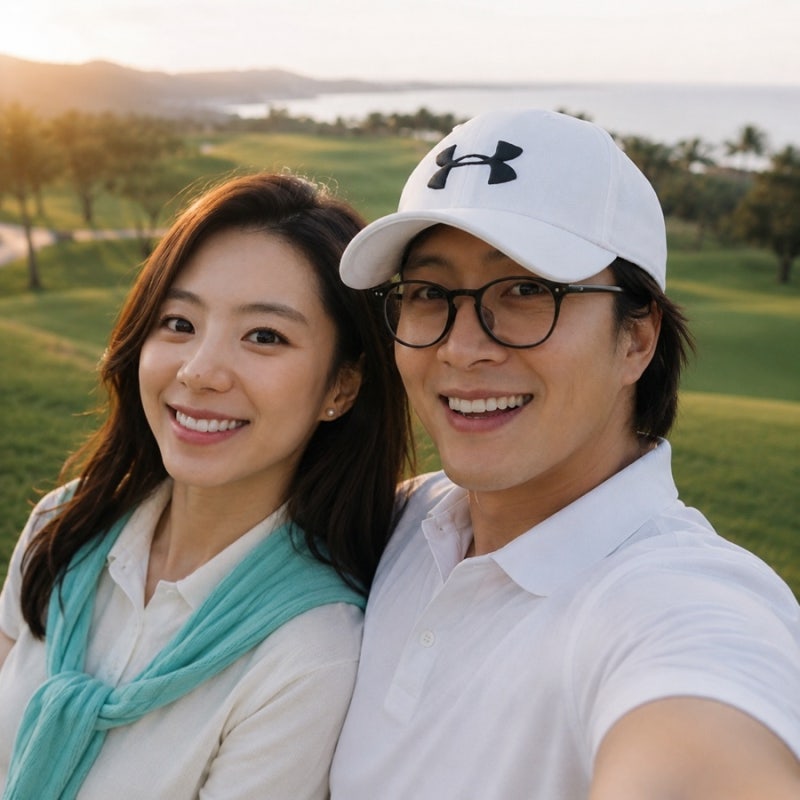 방부제 미모 박수진 배용준 최근근황, 골프 매니아 하와이 일상