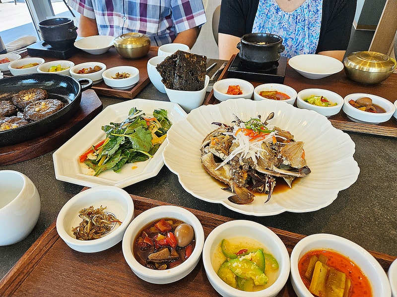 부산 돌잔치 소규모 식당 오션뷰 룸 완벽했던 해운대 한우반상