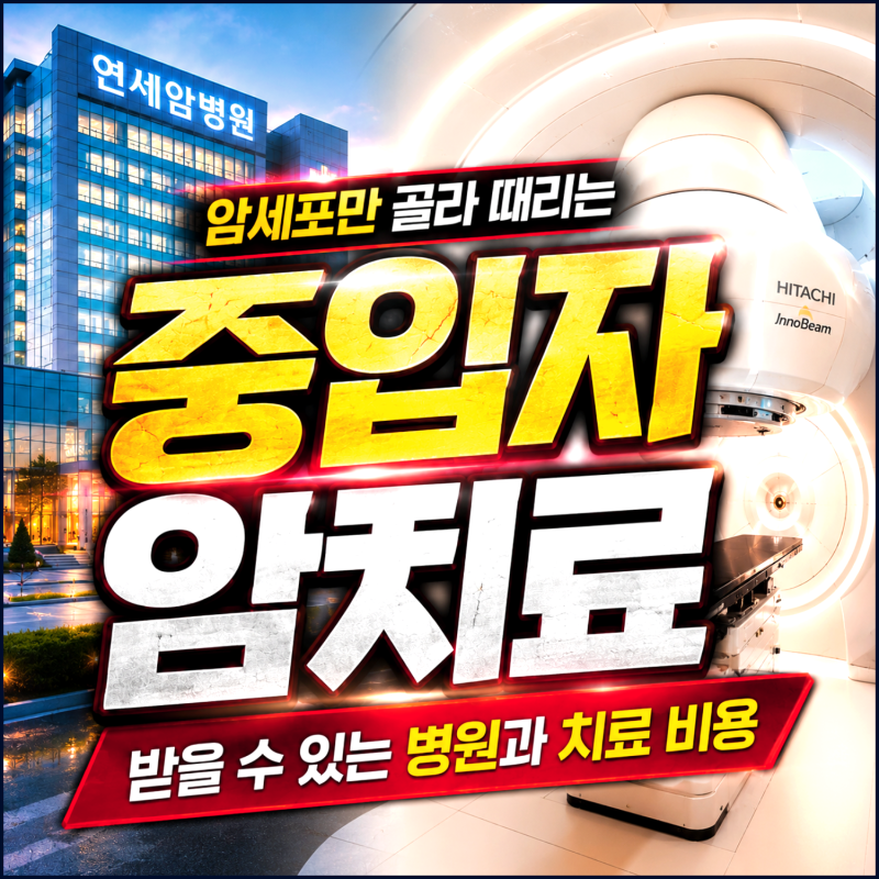 암세포만 골라 때리는 중입자 암치료, 받을 수 있는 병원과 치료 비용