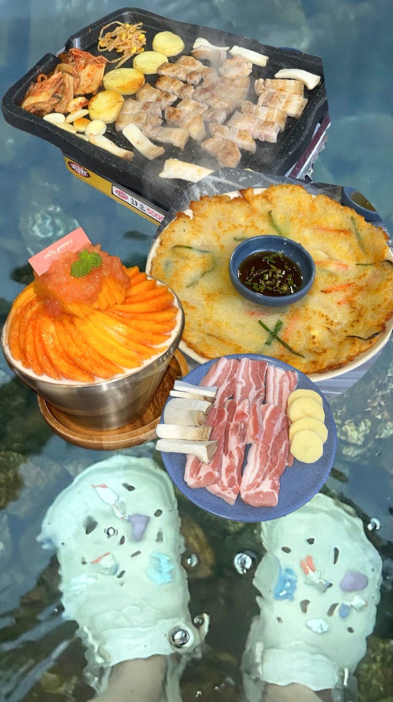 원주 용수골 가든에서 맛있는 삼겹살에 계곡 즐기기 / 원주 계곡 식당 솔직후기