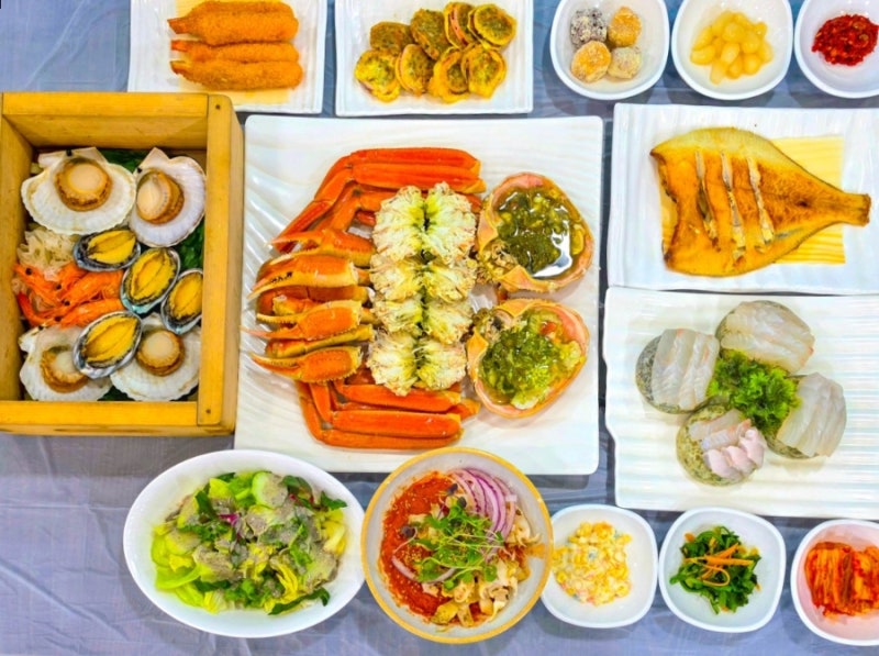 속초 대게 맛집 최대게 속초 애견동반식당