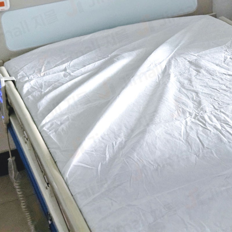 병원 침대 일회용 방수커버 50매 사용해보니 위생 관리가 이렇게 편해졌습니다