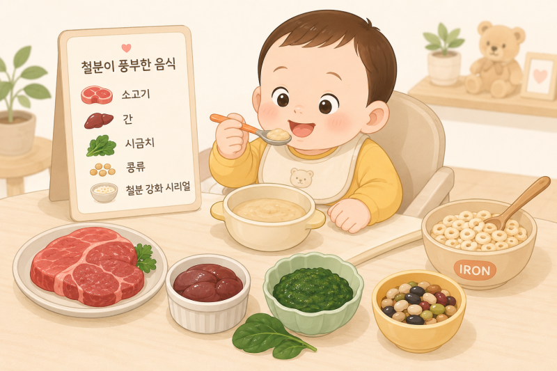 이유식 시작한 아기 철분제 먹여야 할까? 꼭 확인해야 할 기준