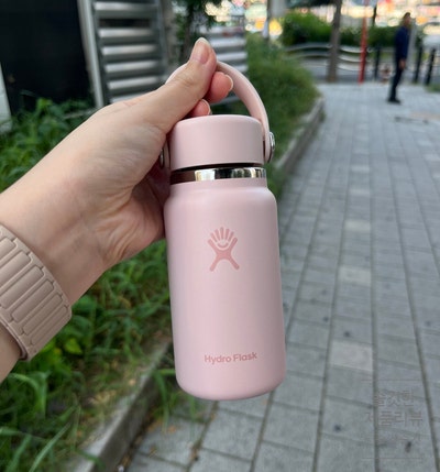 [내돈내산] 외출 시 가볍게 수분 충전, 하이드로플라스크 마이크로 텀블러(200ml)