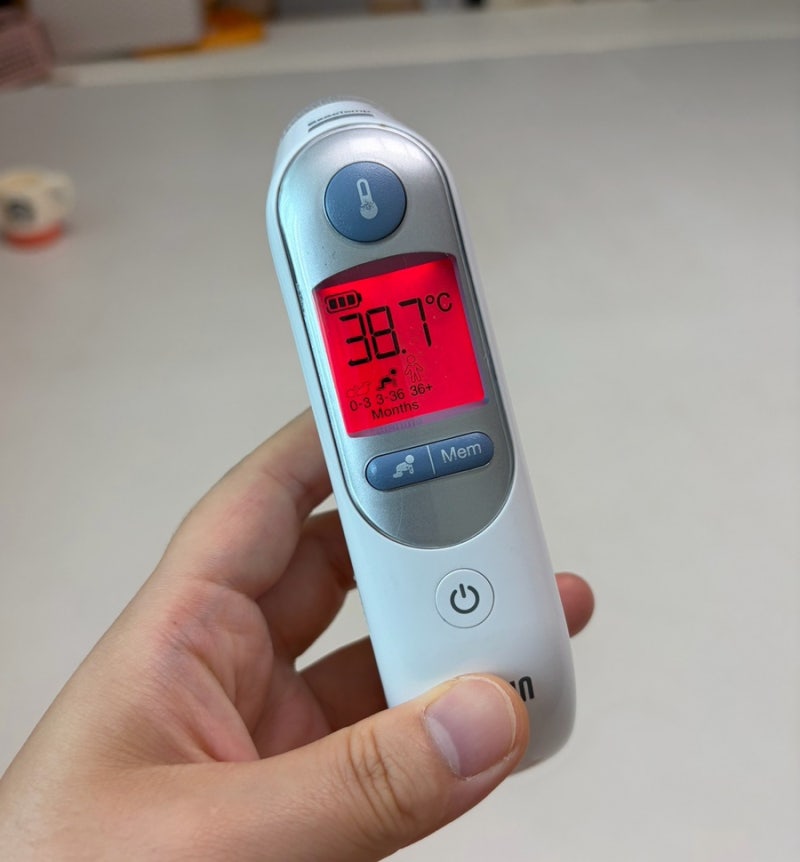37개월 파라백일해 폐렴 입원일기