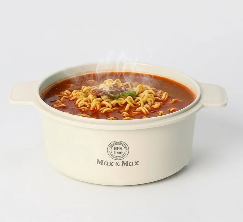 아직도 냄비에 라면 끓이세요? 설거지 반으로 줄여준 신박템! 전자레인지 라면 용기 맥스앤....