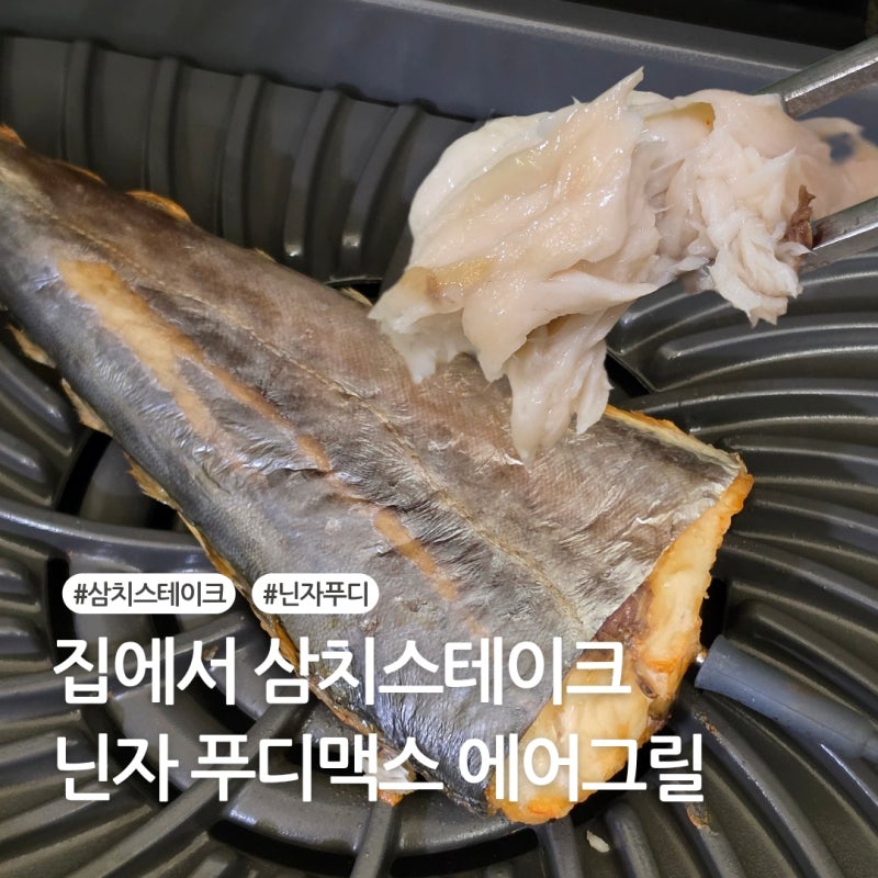 삼치스테이크 굽는방법 닌자 푸디맥스 에어그릴