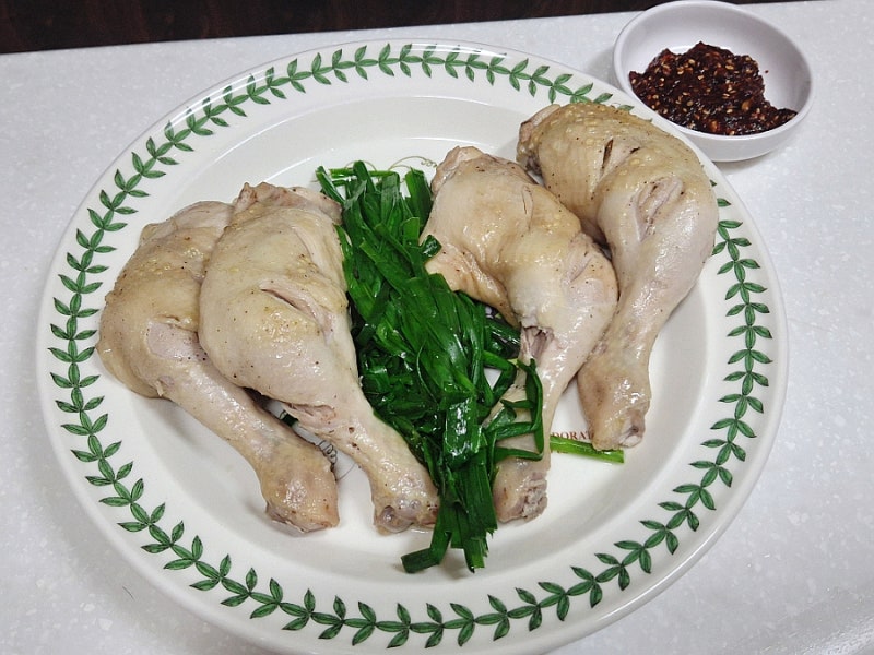 최화정 이북식 찜닭 레시피 생닭 닭다리 잘라 만드는법 자르는법