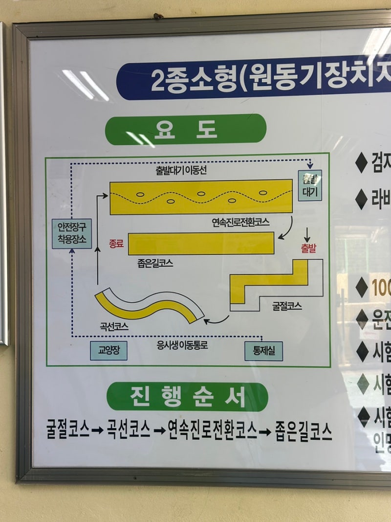 [부산 남부운전면허시험장] 오토바이 한 번도 안 타본 여자사람의 2종 소형 1트 합격 꿀팁 | ....