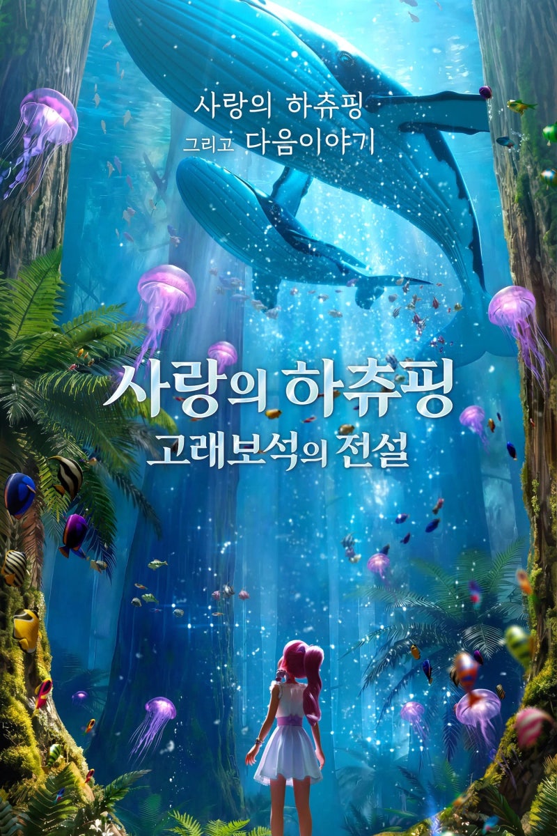 영화 리뷰 「 사랑의 하츄핑: 고래보석의 전설 」 후기, 바다로 떠나 퀄리티까지 깊어진 티....
