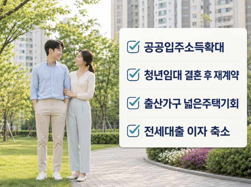 신혼부부라면 꼭 챙기세요! 신혼부부 주거정책과 목동·양천구 정착 혜택 총정리