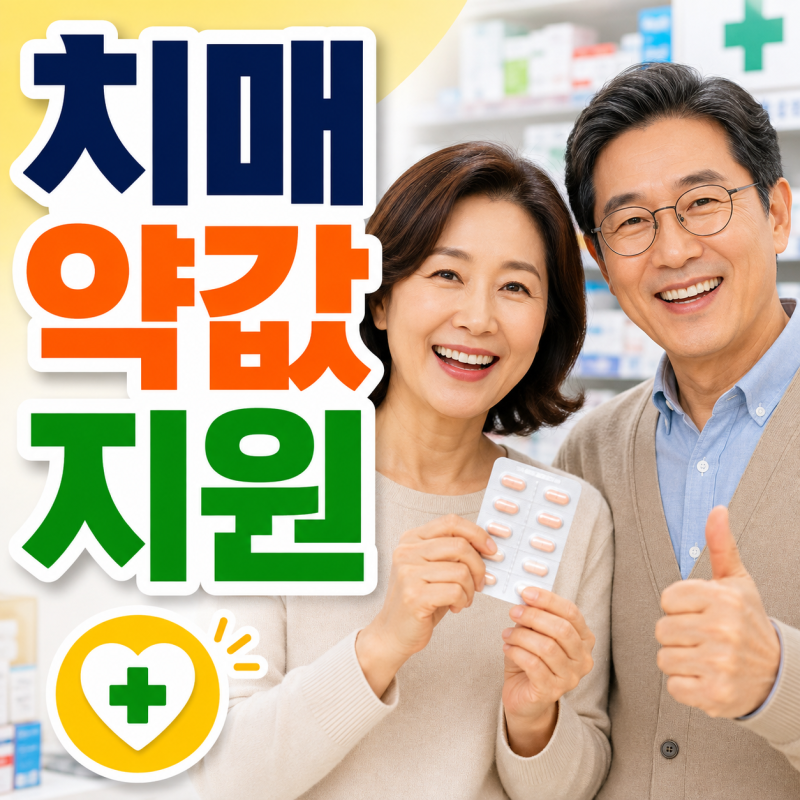 치매 약값 지원, 매달 약을 드시고 있다면 꼭 확인해보세요