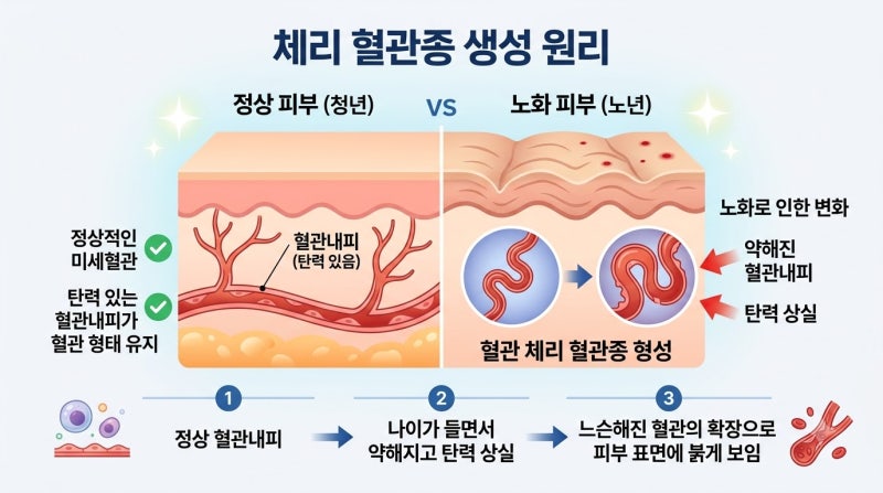 양천구 체리혈관종 얼굴에빨간점 원인부터 레이저로 치료하기
