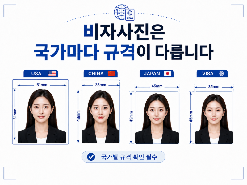 건대·광진구 여권사진 비자사진 잘 찍는 곳｜규격 맞춤·당일 인화·파일 무료