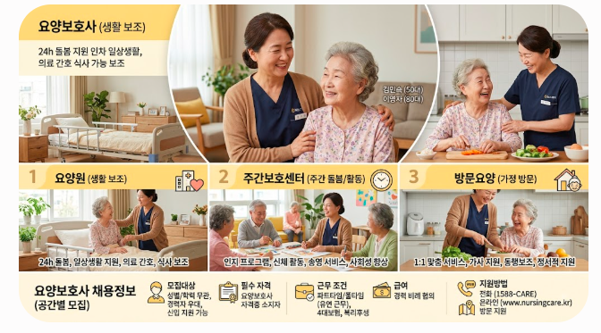 2026년 8월 14일 사회복지시설 채용공고 총정리｜사회복지사·요양보호사·노인일자리·돌봄교....