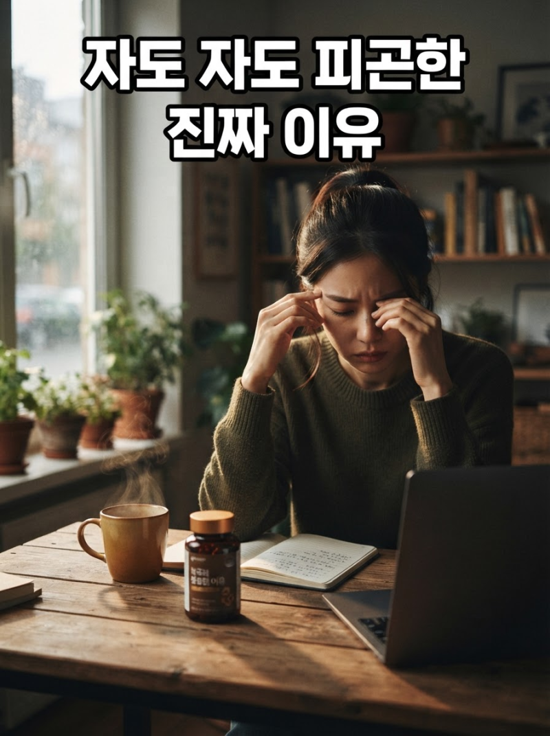 자도 자도 피곤한 이유? 코엔자임 Q10 고갈 신호와 스타틴 복용 시 주의점